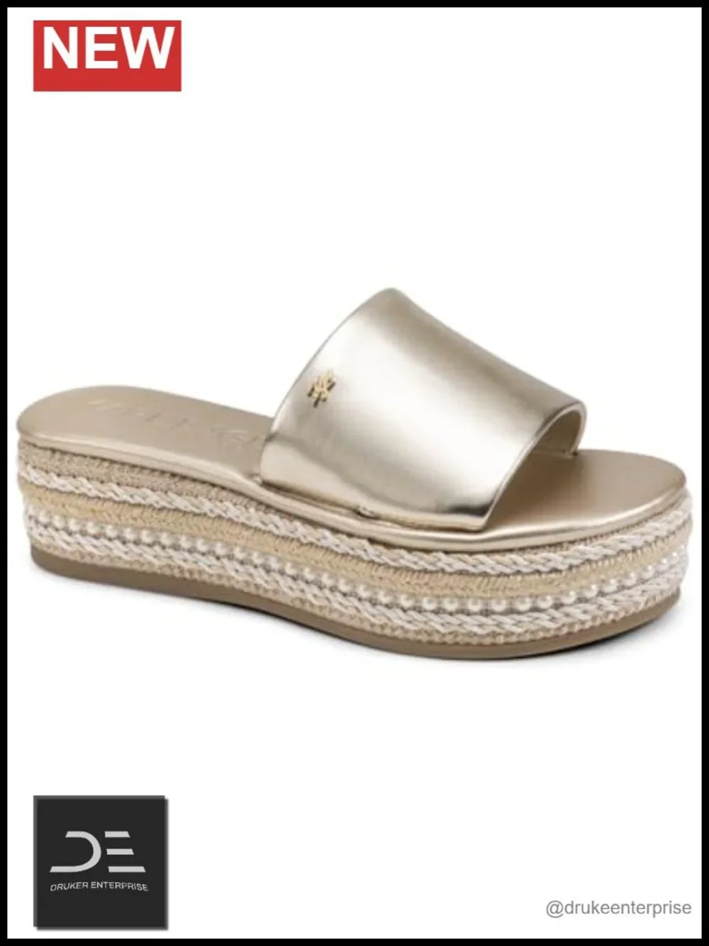 Karl Lagerfeld Keswick Platform Espadrille Sandal